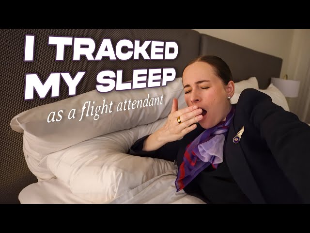 HOW MUCH SLEEP DO FLIGHT ATTENDANTS ACTUALLY GET?!