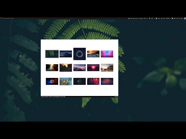 Linux - Wallpapers and Screen Locking
