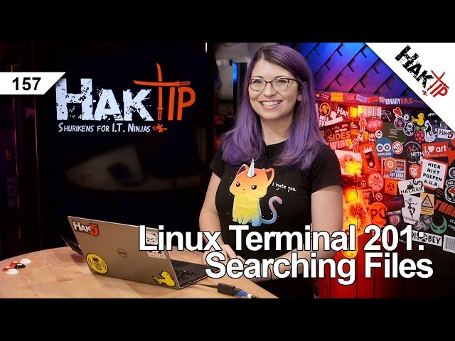 Linux Terminal 201: Searching and Locating Files - HakTip 157