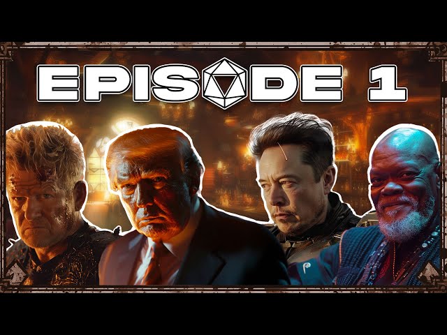 The Journey Begins | D&D Campaign 1 - Episode 1 | (ft. Joe Rogan, Trump & Elon)