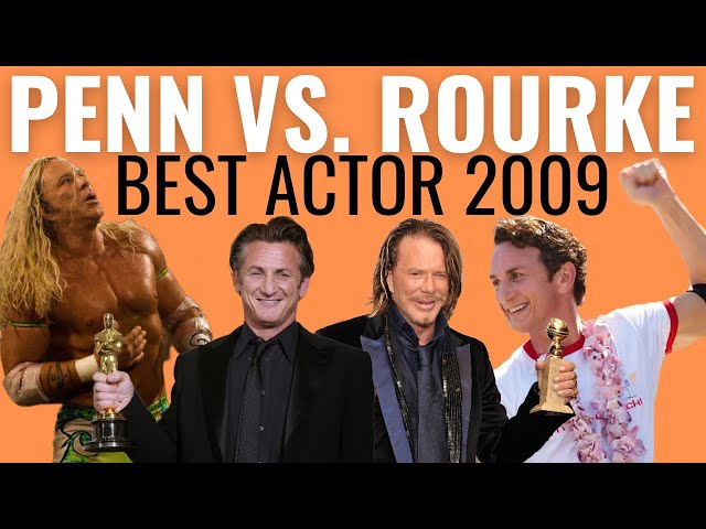 Sean Penn Defeats Mickey Rourke | Best Actor Oscar 2009