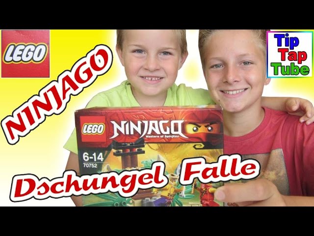 Lego Ninjago 70752 Die Dschungelfalle Spielzeug auspacken aufbauen Kanal für Kinder Kinderkanal