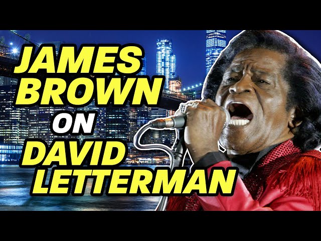 The BEST live performance EVER on television @JamesBrownOfficial on @Letterman