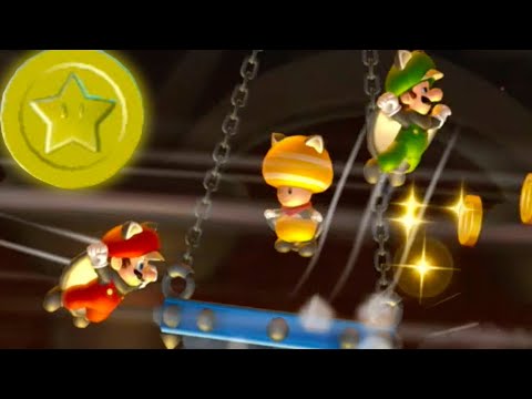 New Super Mario Bros. U Deluxe – Boost Rush 2-4 Player Walkthrough Co-Op