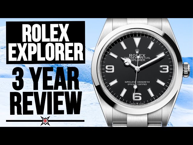 ROLEX EXPLORER | 3-YEAR LONG TERM REVIEW