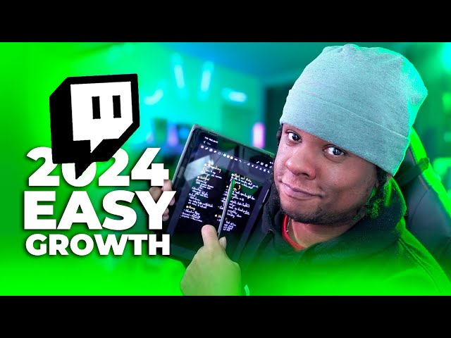 Your 2024 Twitch Strategy! Low effort How to grow