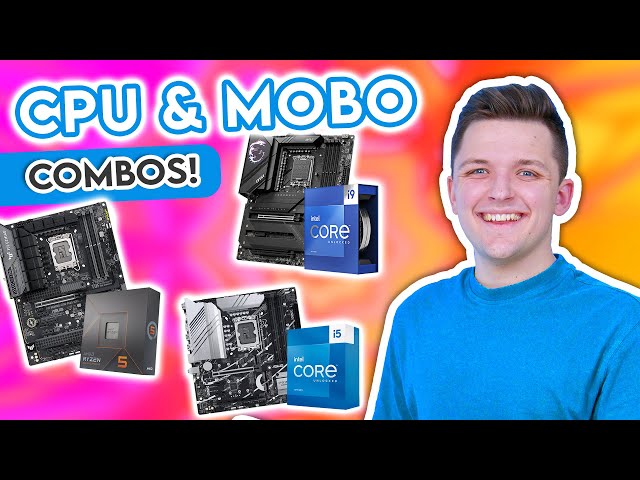 Best CPU & Motherboard Combos to Buy for Gaming in 2023! 🛠️ [Options for All Budgets!]