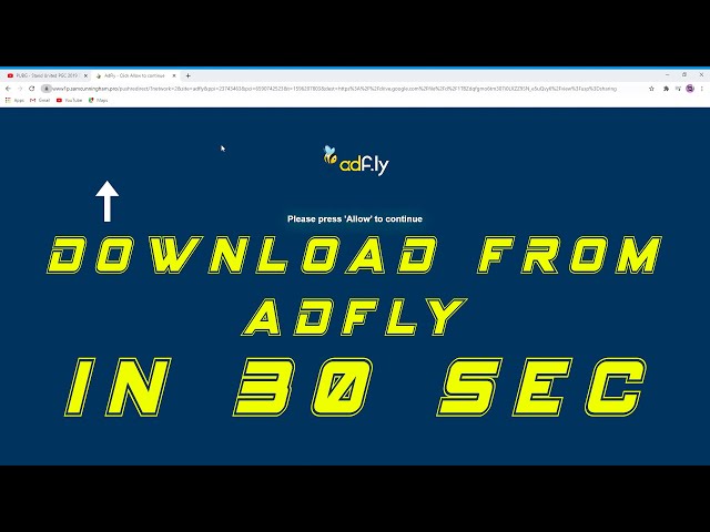 How To Download From Adfly Easy and Fast In [PC]