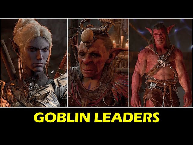 How to Kill all 3 Goblin Leaders Easily without Fighting | Baldur's Gate 3