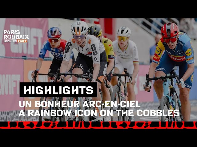 Extended Highlights - Paris-Roubaix Femmes avec ZWIFT 2024