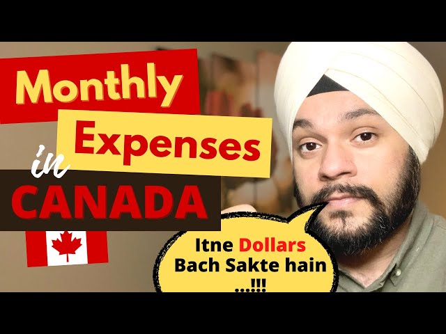 Monthly Expenses of International Students in Canada | Savings and Expenses in Big and Small Cities
