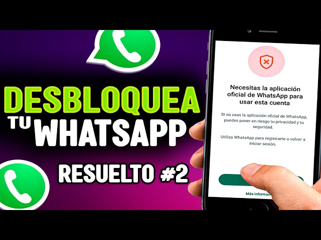 You need the official WhatsApp application to use this account | QUICK Solution | 2024-2025-2026 #2