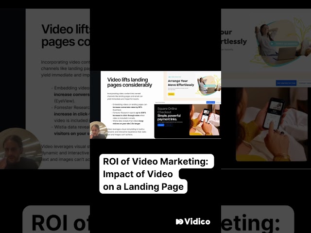 Can a video boost your Landing Page performance? | ROI of Video Marketing