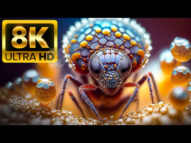 The Craziest Dolby Vision 8K HDR - Relaxing Music With Nature Sounds (Colorful Animal Beauty)