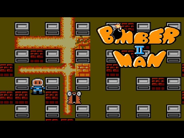 Bomberman II (NES) original video game | full game session for Normal Mode 🎮💣💥