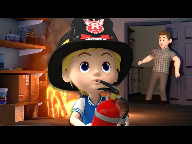 Child Firefighter, Peter🧯│Learn about Safety Tips with POLI│Cartoons for Kids│Robocar POLI TV