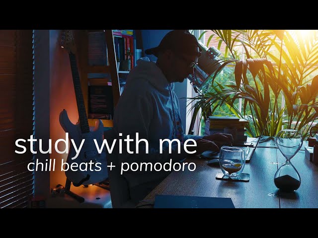 90 Minute Study With Me 🎧 Lofi Chill Music + Nature Sounds for Productivity // 90 MINS POMODORO 🎵