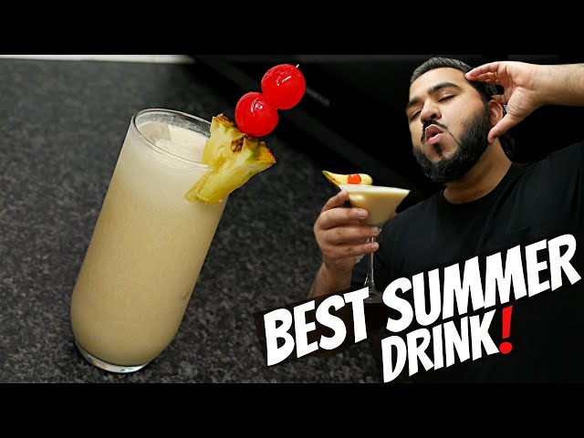 PERFECT PIÑA COLADA RECIPE | BEST SUMMER DRINK