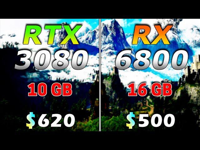 RTX 3080 10GB vs RX 6800 16GB | Is 10GB VRAM Enough in 2023?