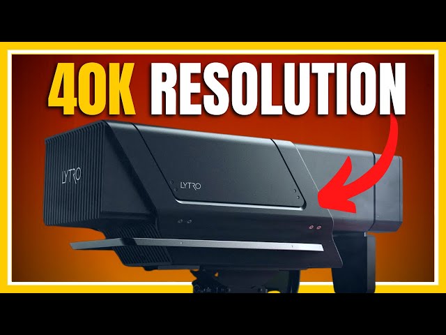 Lytro's ABANDONED 40k Resolution Cinema Camera