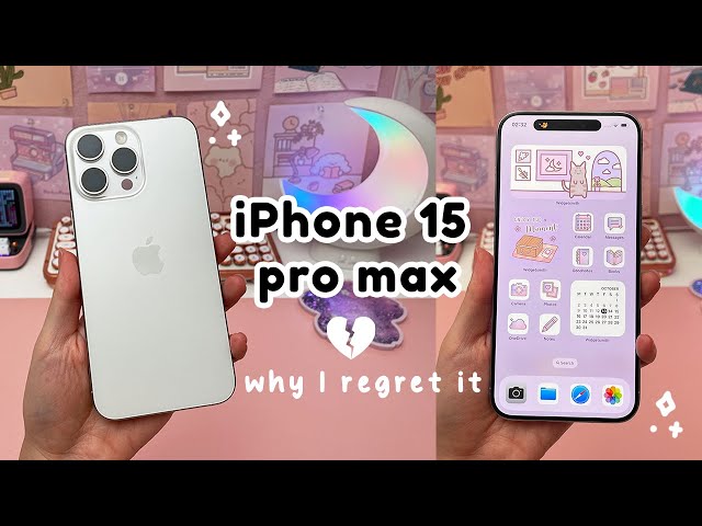 iPhone 15 Pro Max 💔 | why I REGRET it + camera test 😵