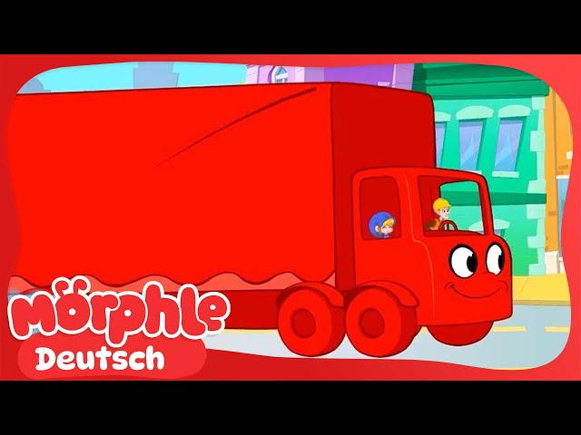 Mein großer roter Laster | Morphle | Kinderanimationen | Kinderlieder | Kind lernt | Deutsche  🇩🇪