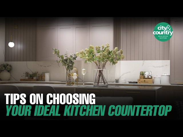 Tips on choosing your ideal kitchen countertop