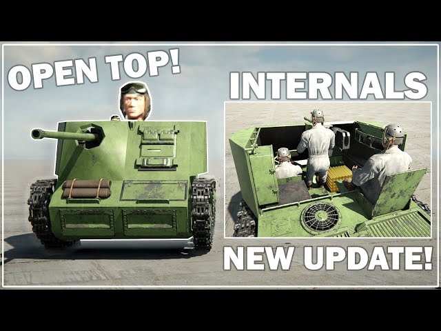 I Built AN INTERIOR To A TANK DESTROYER In The NEW SPROCKET UPDATE!
