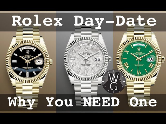 Rolex Day-Date – Why You Need One in Your Life. Which Models Are Most Collectible? | TheWatchGuys.tv