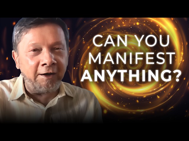 The Power of Believing: Eckhart Tolle on Manifestation Principles