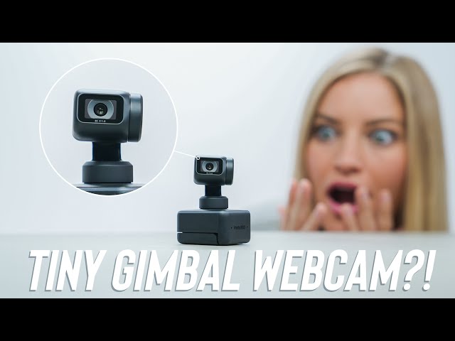 *NEW* Tiny AI Webcam! Insta360 Link unboxing and review