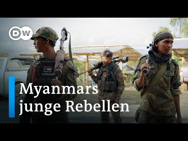 Widerstand gegen die Junta: Junge Rebellen in Myanmar | DW Reporter