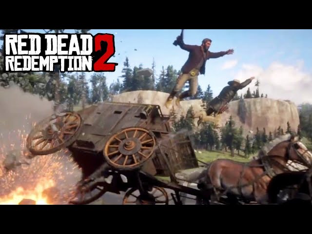 Robbing like a boss !! Read Dead Redemption 2 Ultra Graphics