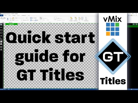 vMix GT Title Designer