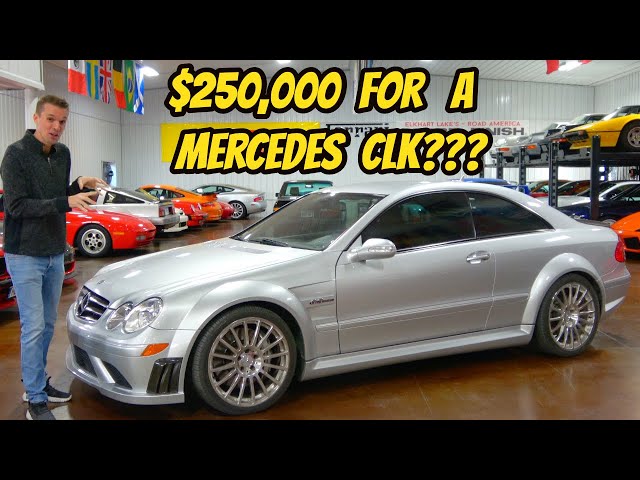 I feel DUMB for not buying a Mercedes CLK63 Black Series when it was cheap, but is it worth $250k???