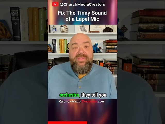 Make an old Lapel Mic Sound Full and Clear