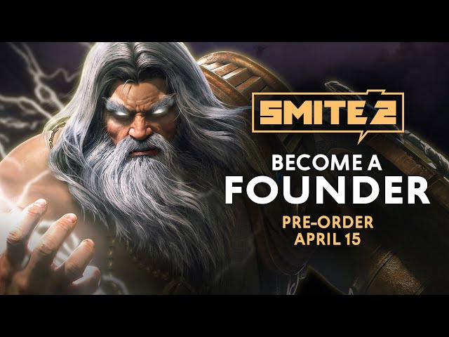 SMITE 2 Founder's Editions available for Pre-order April 15