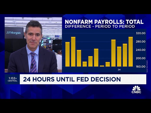 Here's why JPMorgan's Michael Feroli still expects three rate cuts this year