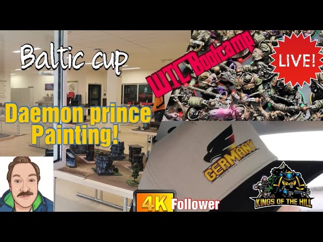 GIVEAWAY - Daemon prince painting! - 4k FOLLOWER!!! - Bootcamp 3 Motto: Alleine malen ist scheiße!