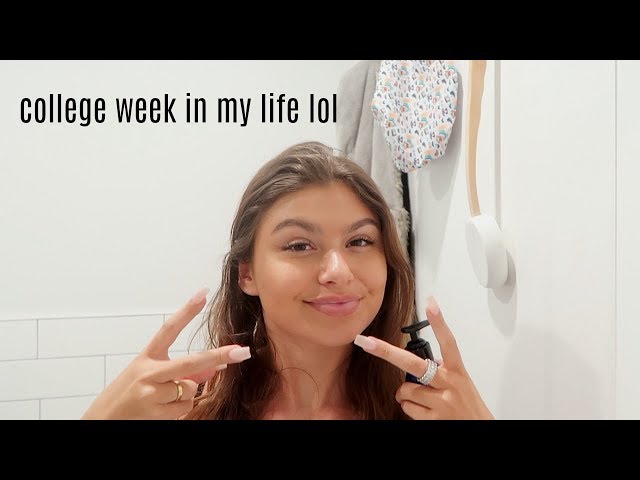 COLLEGE WEEK IN MY LIFE | lots of hauls, beautycon events, + spring weather