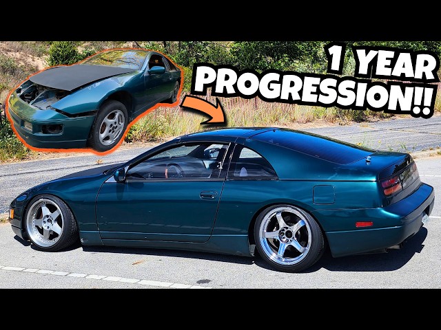 Rebuilding a Junked 300zx in 1 Year!