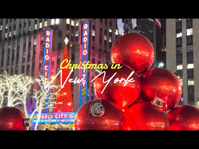 160 Seconds of Cinematic Christmas  in New York
