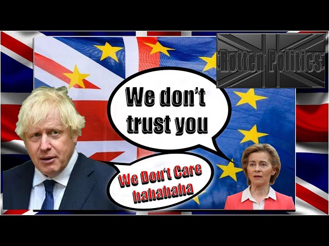EU leaked doc's show they dont trust us ,Feeling is mutual, EU scoundrels!