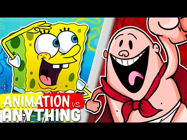 SpongeBob SquarePants vs Captain Underpants - Rap Battle! (ANIMATION VS ANYTHING: CH. II)