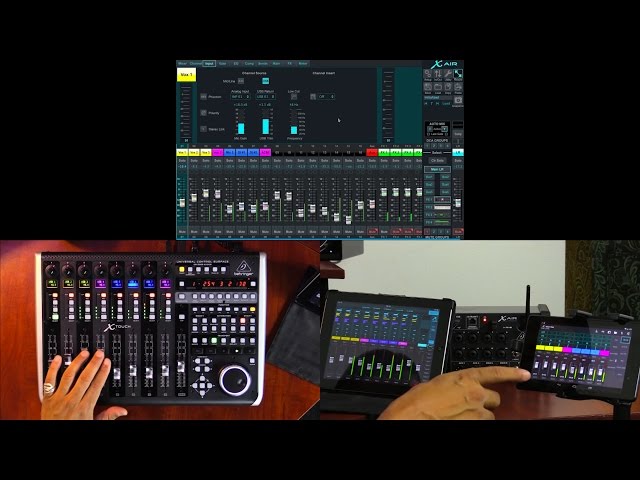 Using X-TOUCH to Control X AIR Digital Mixers
