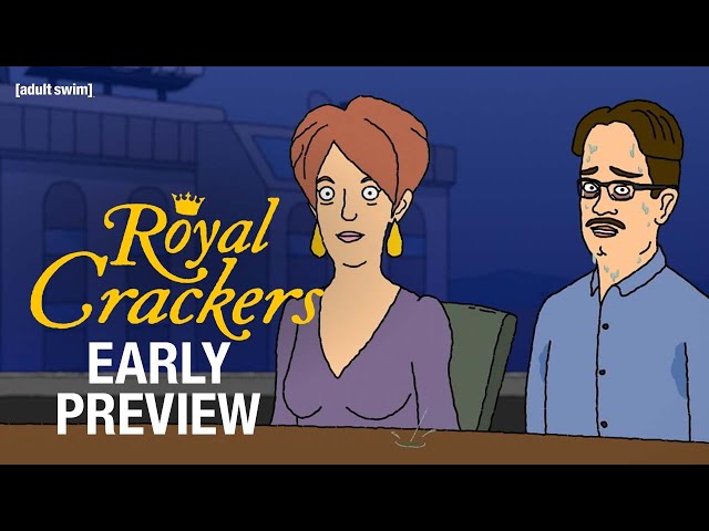 EARLY PREVIEW: Awkward TV Interview | Royal Crackers | adult swim