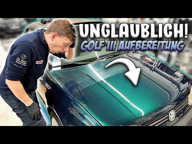 Aufbereitung extrem: Golf III Cabrio | AUTOLACKAFFEN
