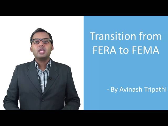 Transition from FERA to FEMA