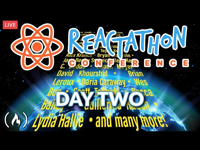 Reactathon Conference Live Stream - Day Two