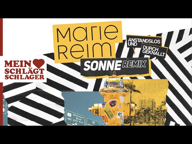 Marie Reim - Sonne (Anstandslos & Durchgeknallt Remix - Offizielles Lyric Video)